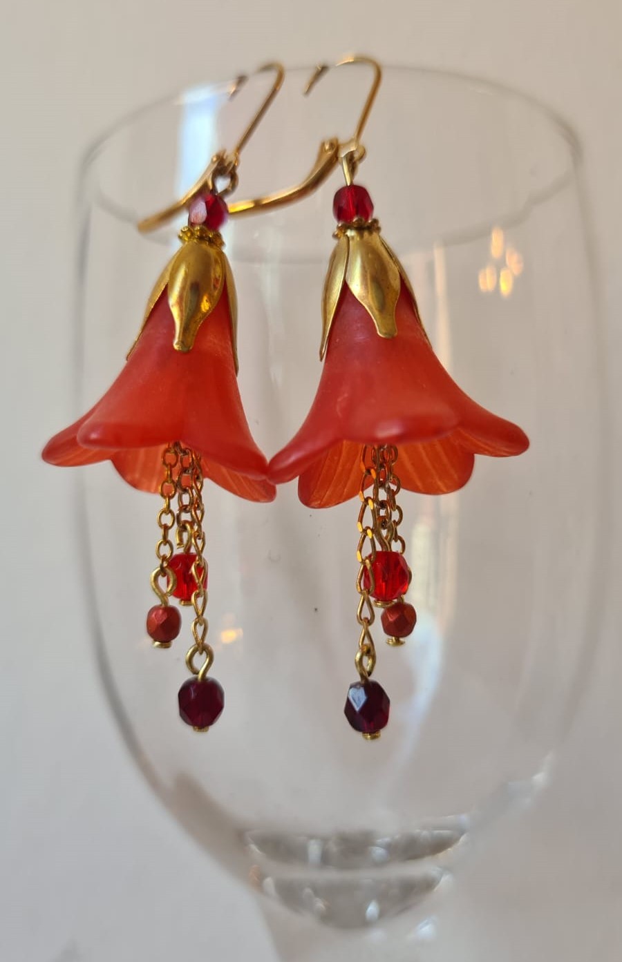 Clochettes moyennes Rouges