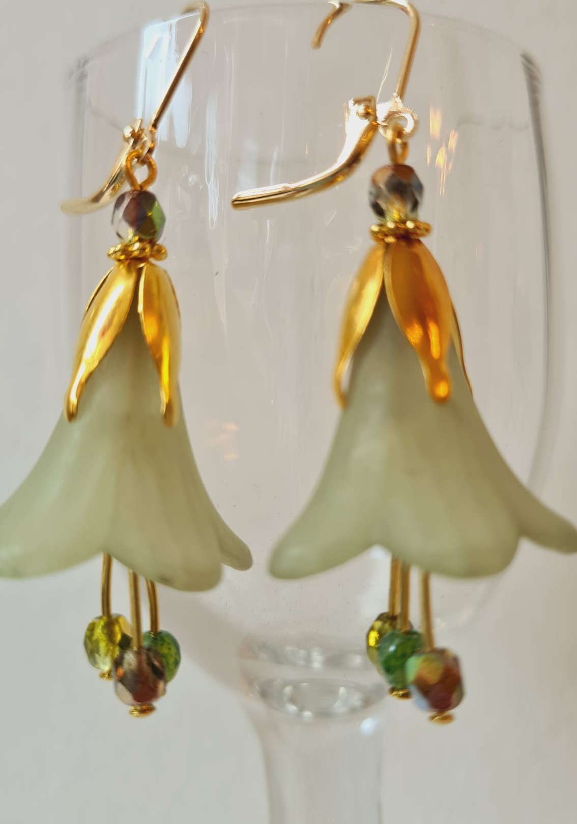 Clochettes Courtes Vert Sauge