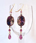 Cabochon Purple Kaléidoscope