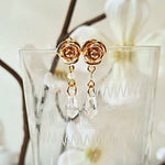 Bouton de Rose Crystal Clear