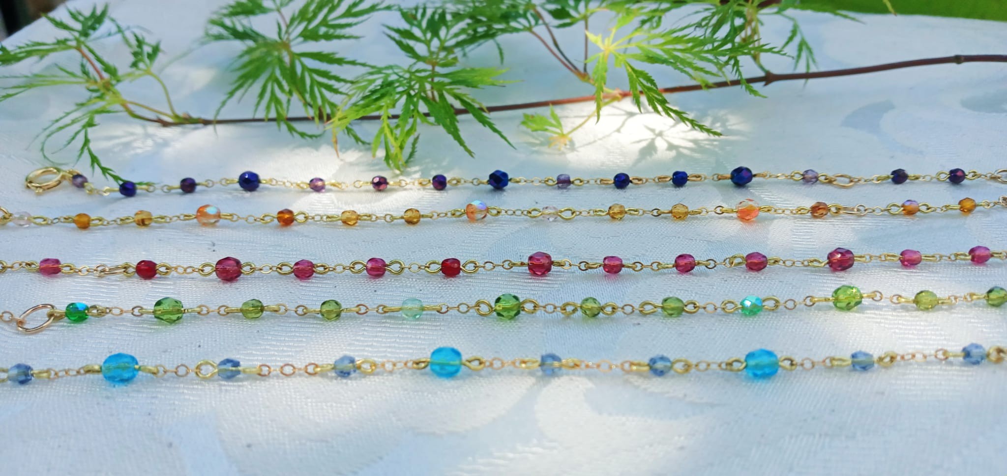 Bracelet Petites Perles Bleu Turquoise