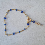 Bracelet Petites Perles Bleu
