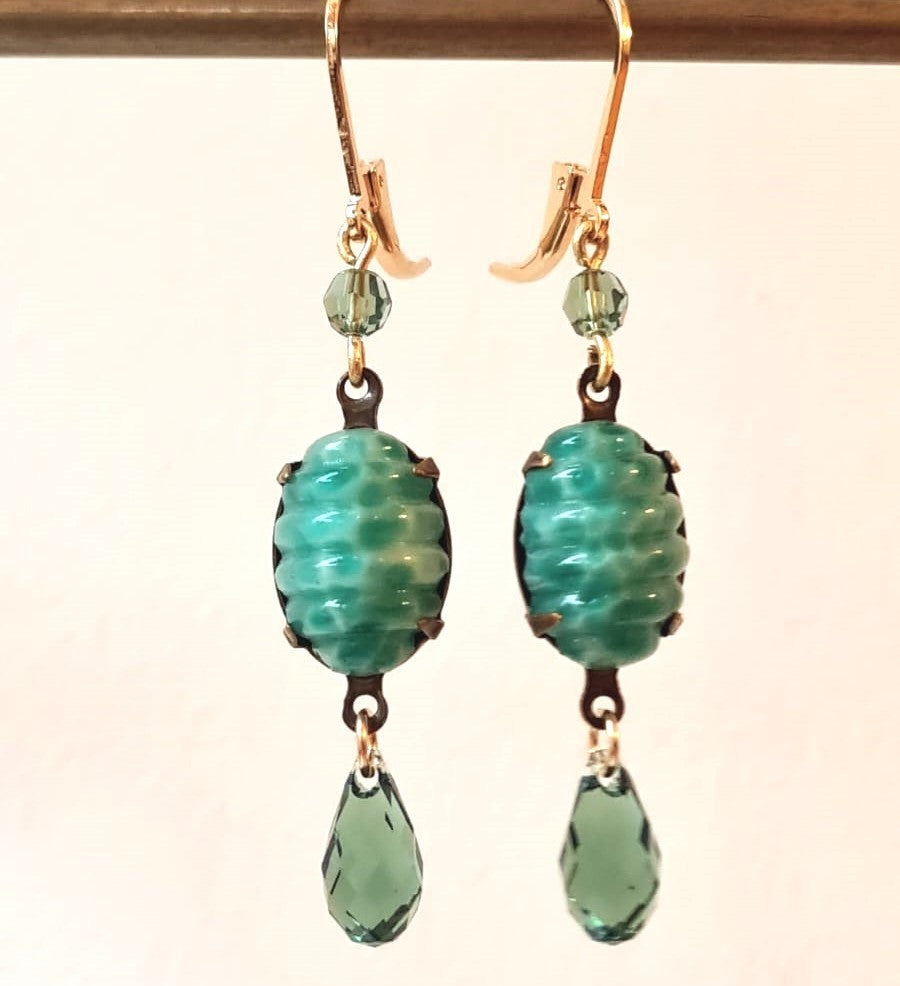 Cabochon Vert Erinite