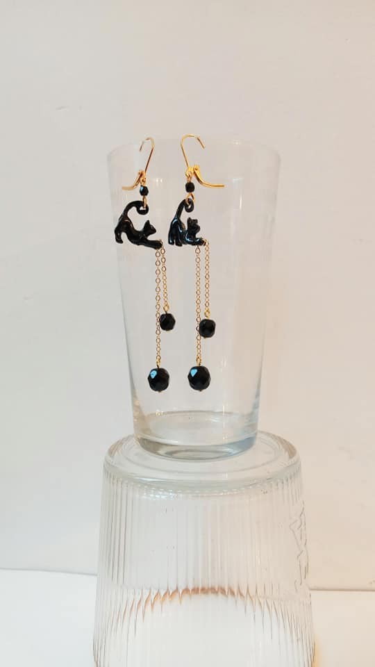 Chat Noir Art Déco