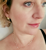 Parure Eclats de Crystal (2p: BO et collier)