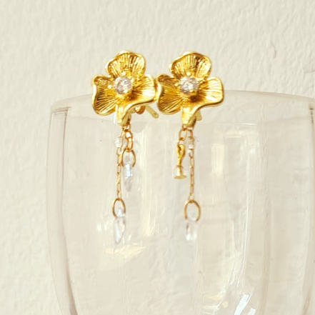 Parure Eclats de Crystal (2p: BO et BRACELET)