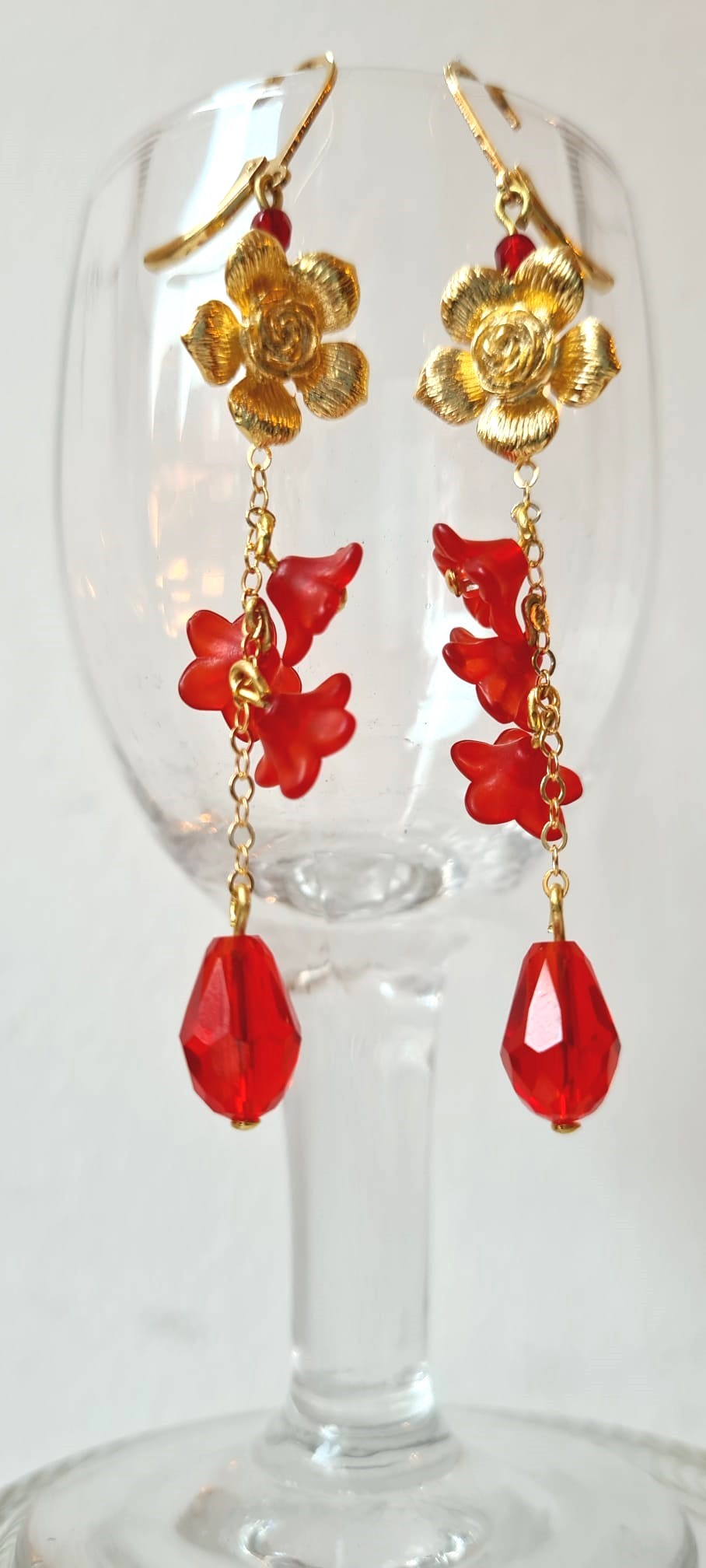 Cascade de Roses Rouge