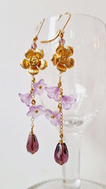 Cascade de Roses Mauve