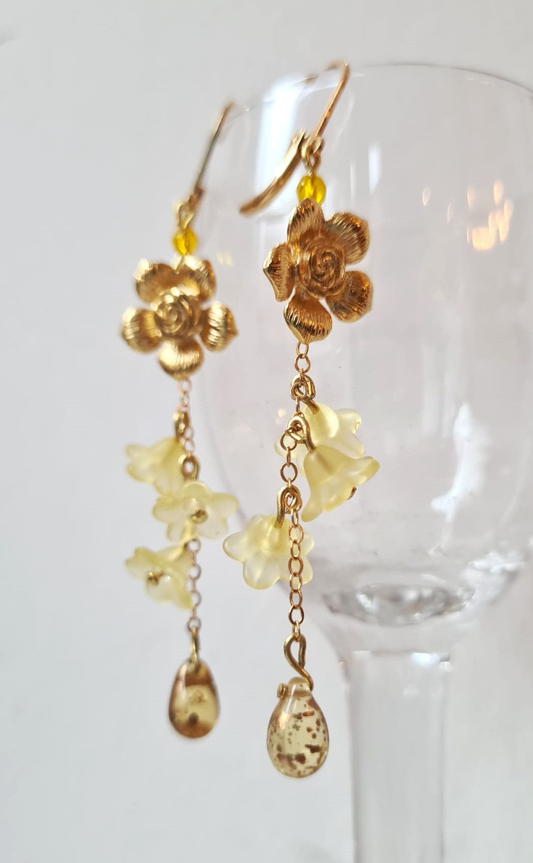 Cascade de Roses Jaune