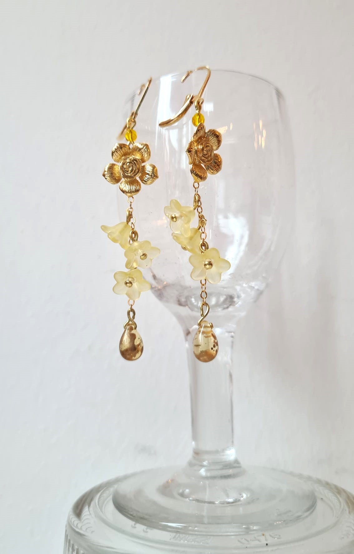 Cascade de Roses Jaune