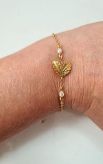 Bracelet Petite Feuille